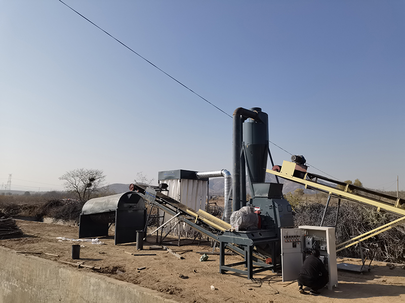 二次粉碎除塵整套設(shè)備